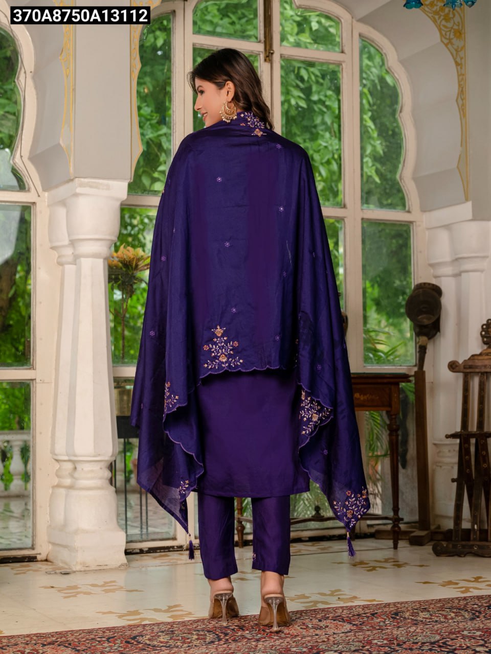 Elegant Straight Kurti Pant Dupatta Set